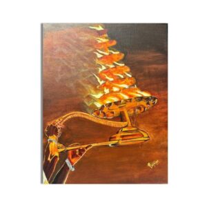 Sacred Flame Painting